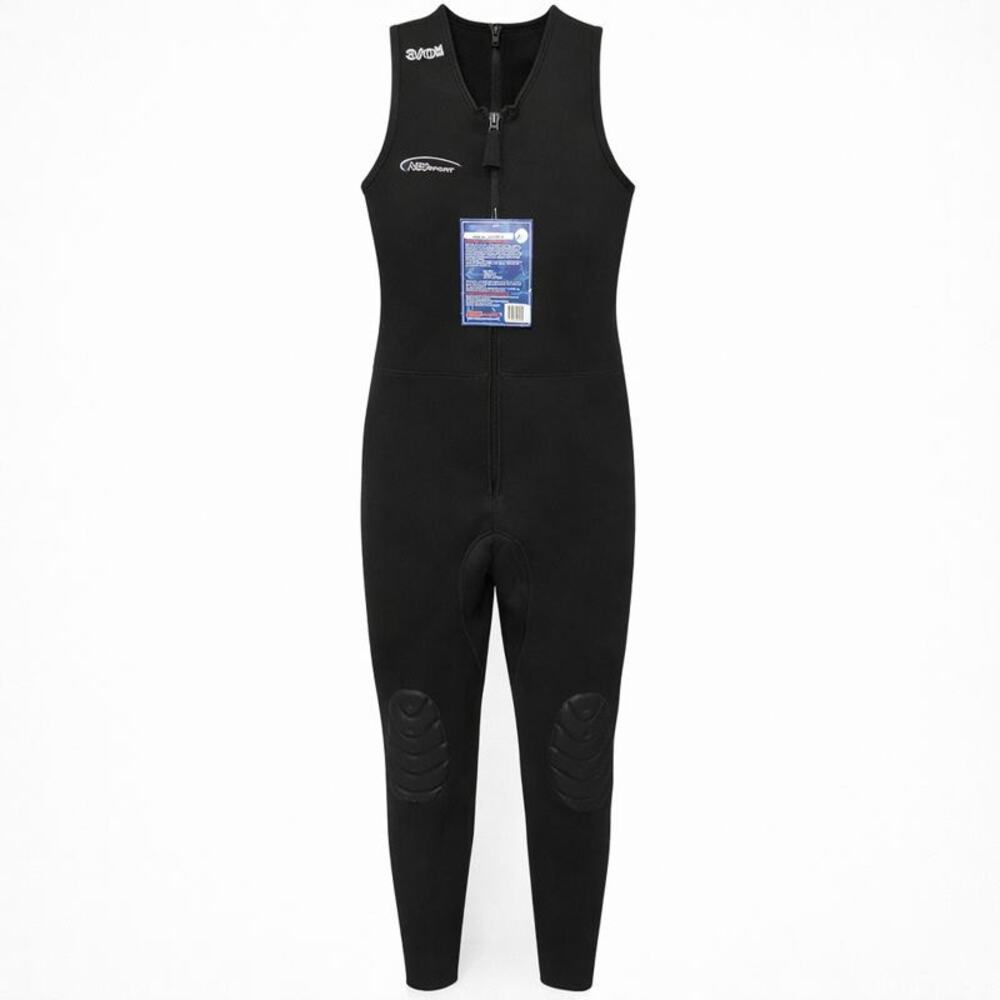 NeoSport Farmer John Neoprene Wetsuit Mens Size Extra Large Black 3mm NWT